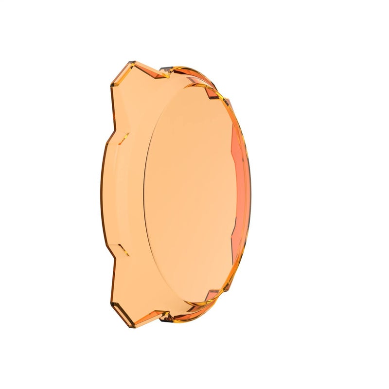 KC HiLiTES 5112 Gravity LED Pro6 Light Shield Cover 6 In. Amber Gravity LED Pro6 Light Shield Cover - Image 2